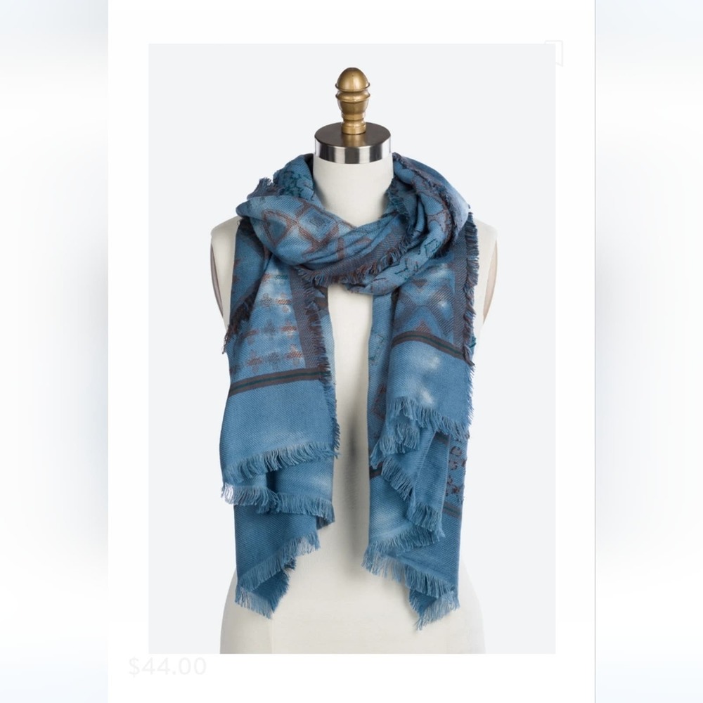 Stitch Fix Madras Jalene Blanket Scarp